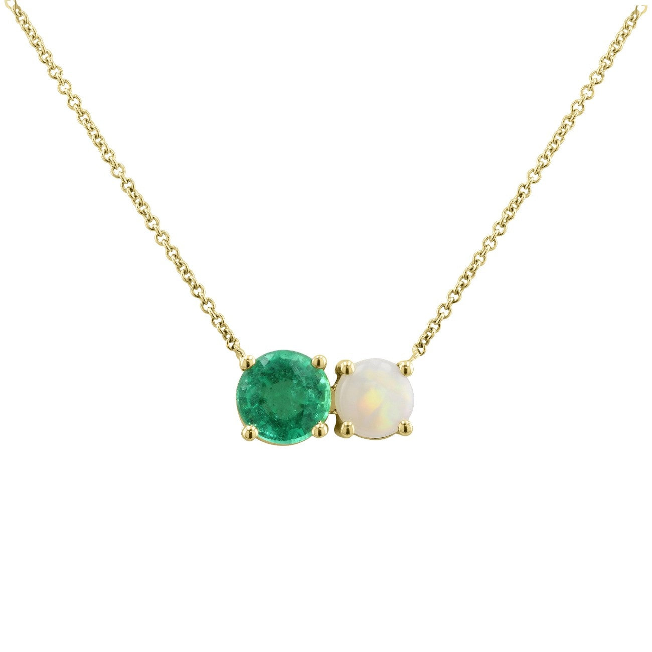 Darling Two Stone Necklace