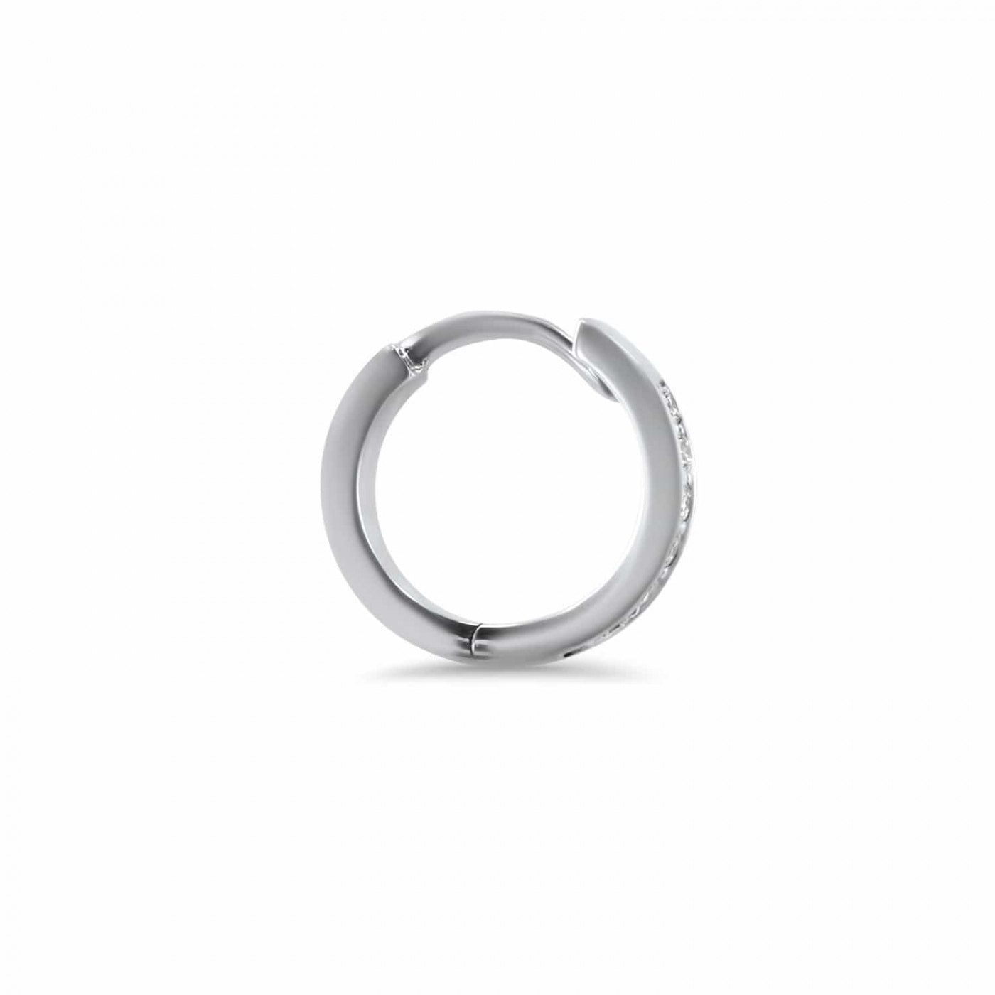 Diamond Huggie Single Earring