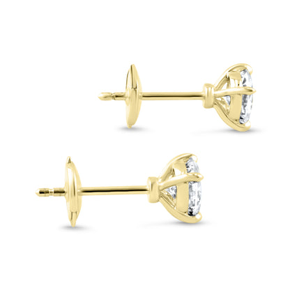 Classic Diamond Stud Earrings