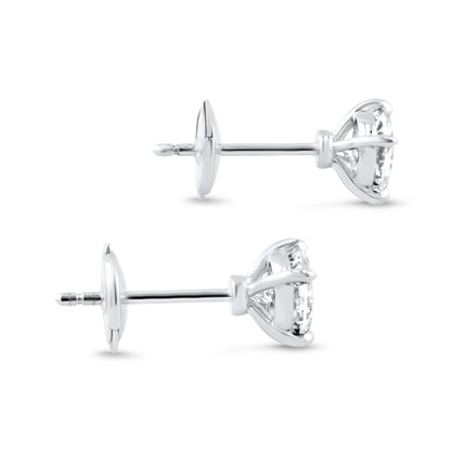 Classic Diamond Stud Earrings