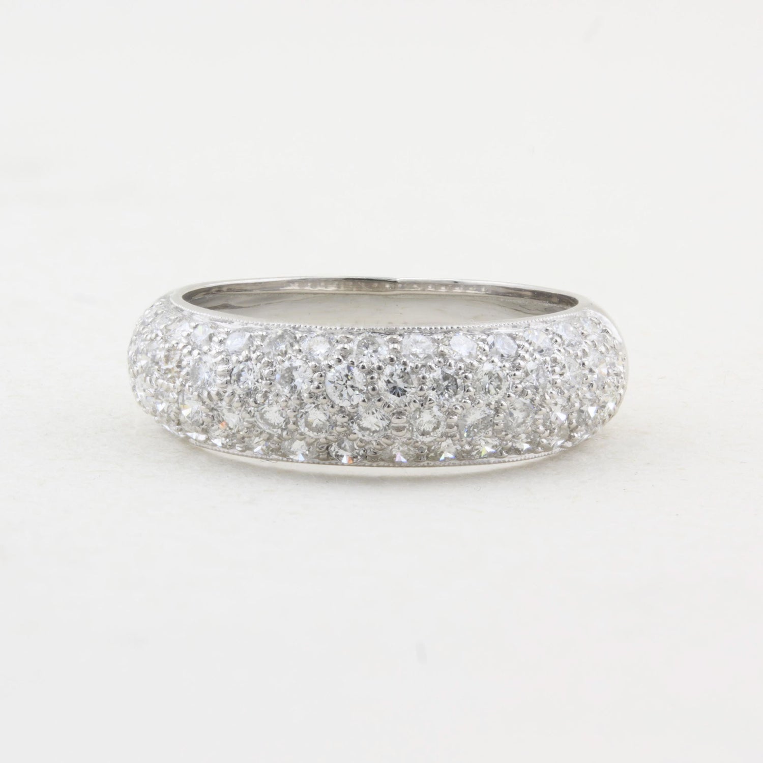 Pave Diamond Eternity Ring