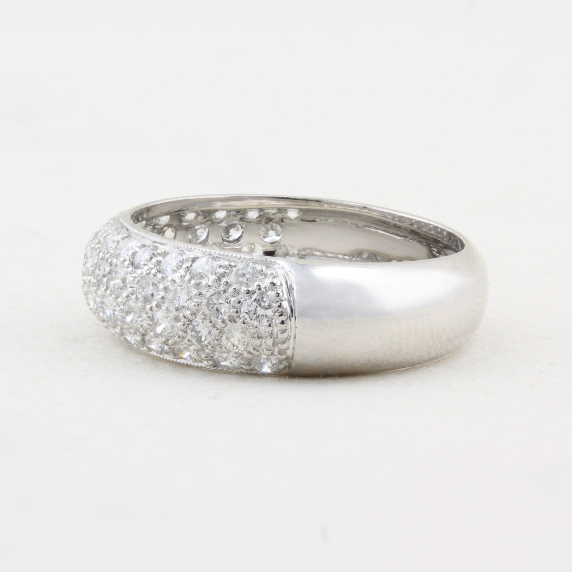 Pave Diamond Eternity Ring