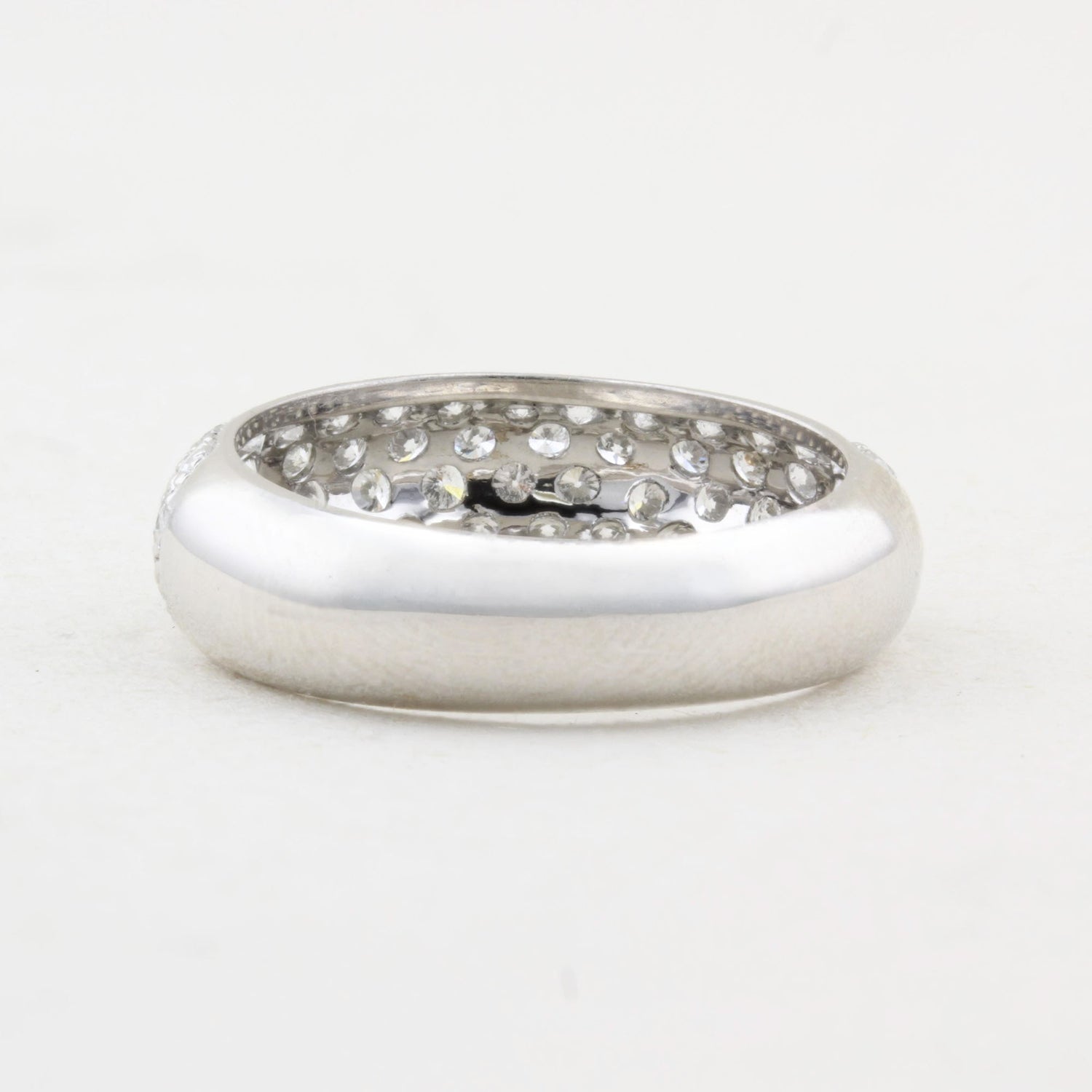 Pave Diamond Eternity Ring