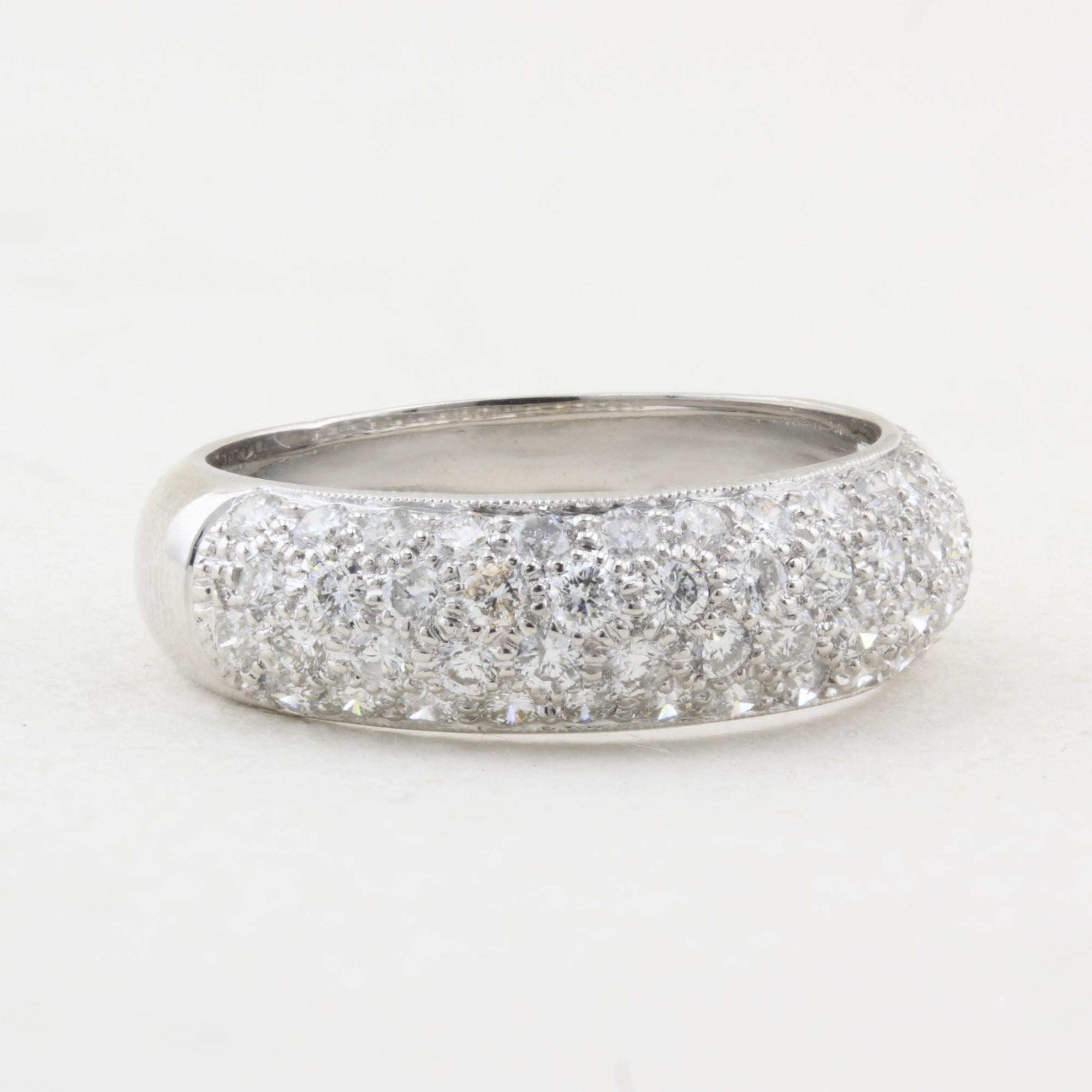 Pave Diamond Eternity Ring