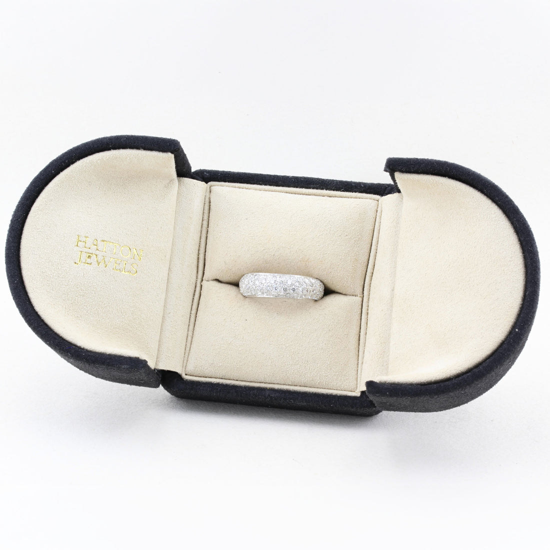 Pave Diamond Eternity Ring