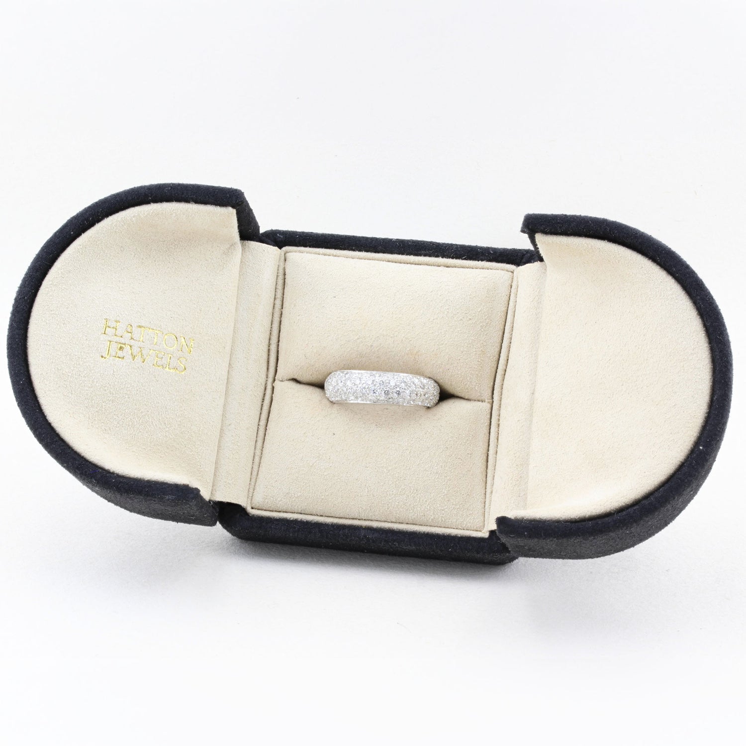 Pave Diamond Eternity Ring