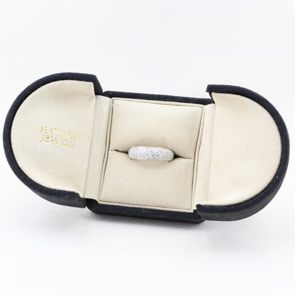Pave Diamond Eternity Ring