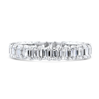Emerald Cut Diamond Eternity Ring