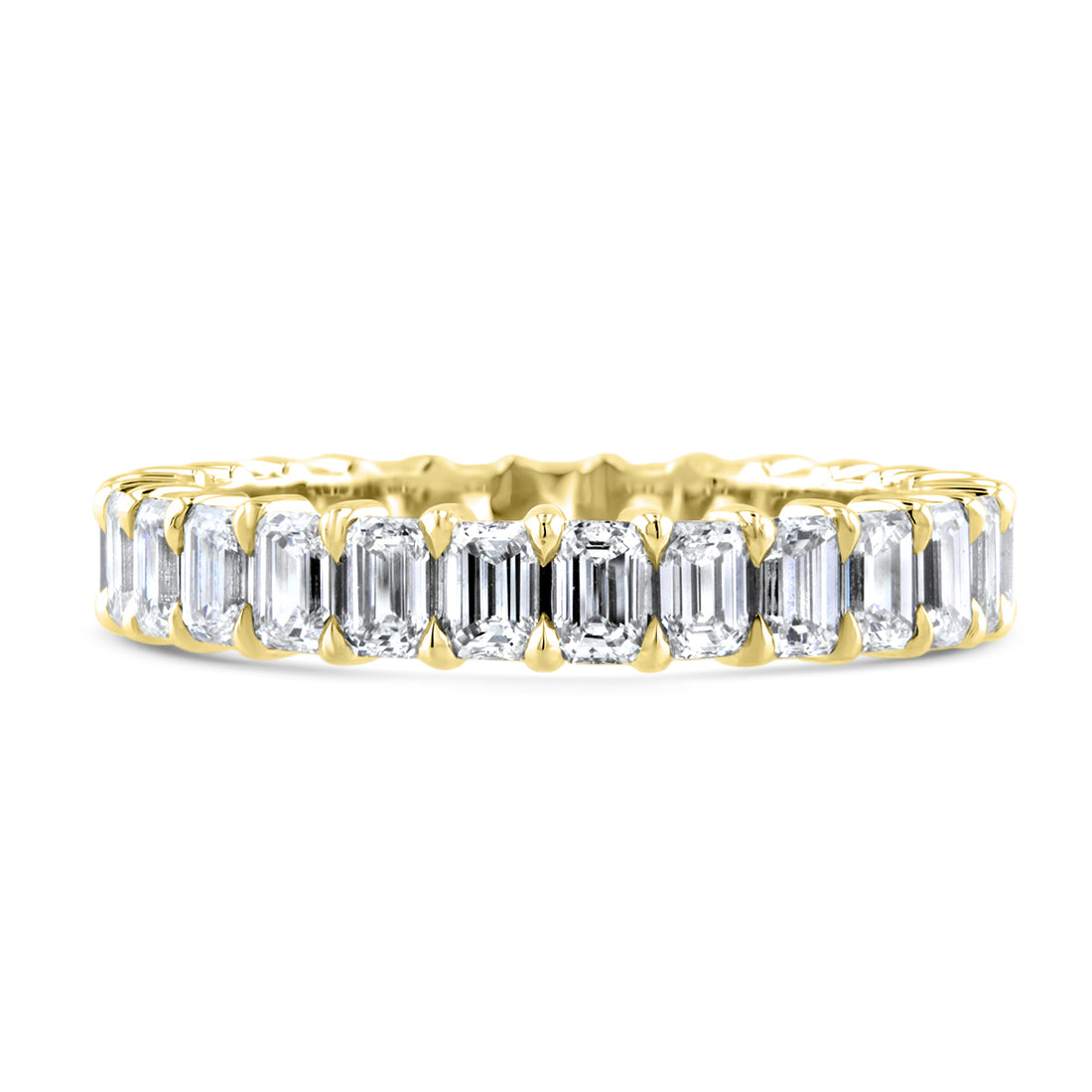 Emerald Cut Diamond Eternity Ring