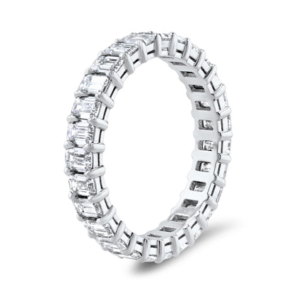 Emerald Cut Diamond Eternity Ring