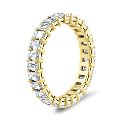 Emerald Cut Diamond Eternity Ring