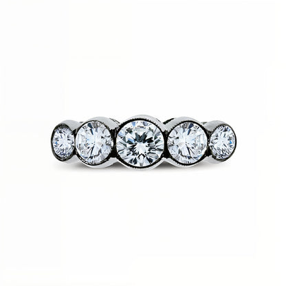 Essence Five Stone Engagement Ring