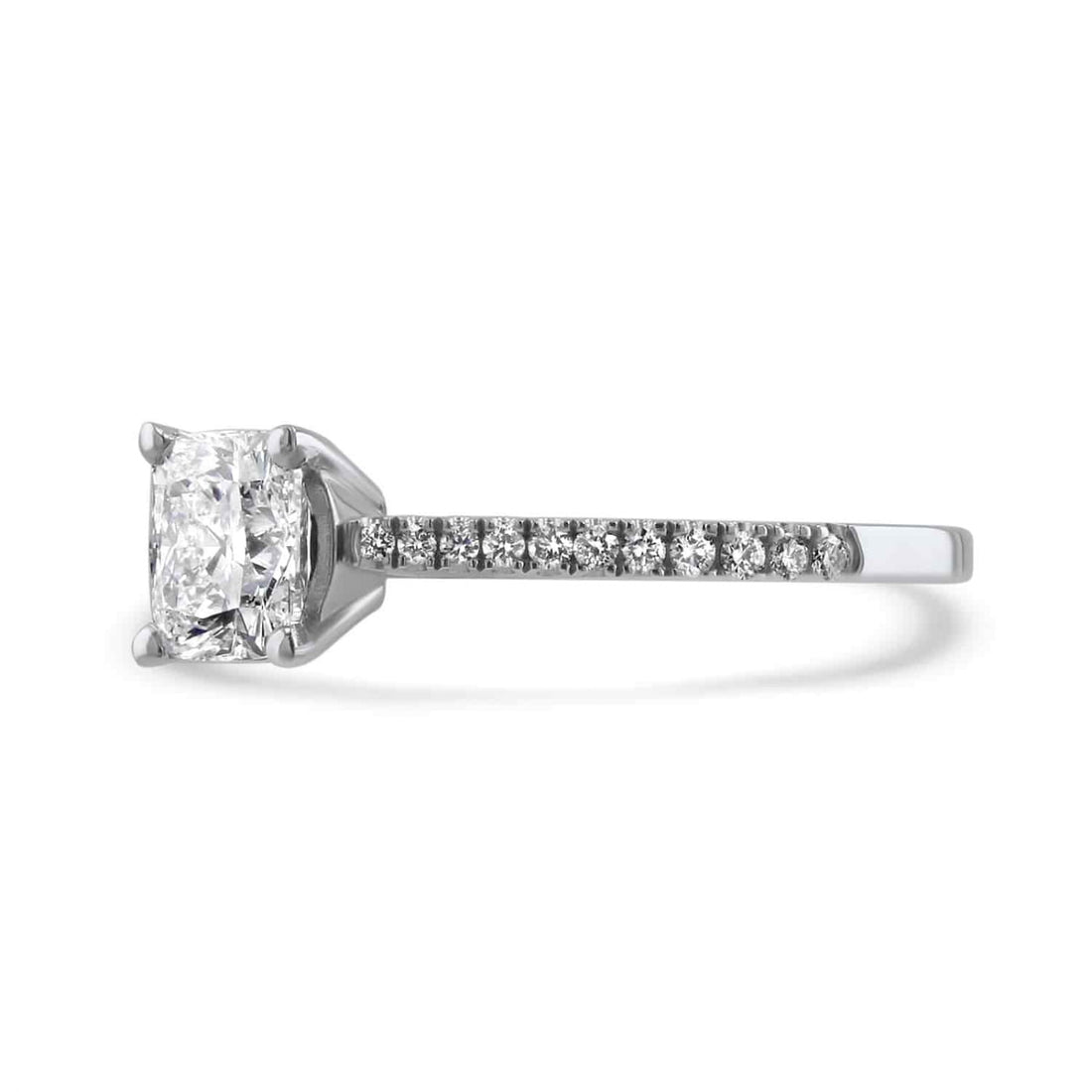 Everglow Cushion Cut Diamond Engagement Ring