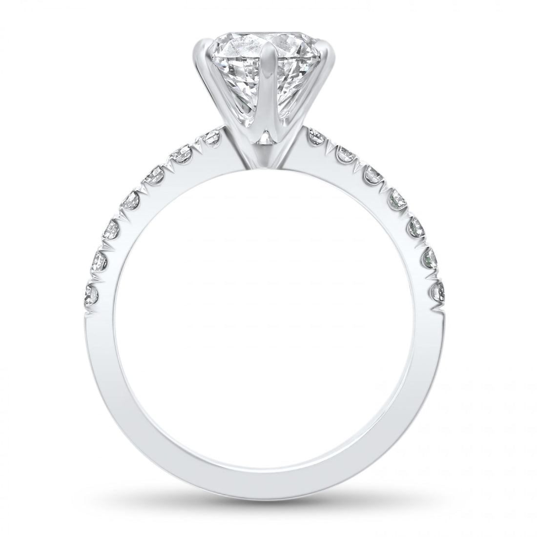 Everglow Diamond Solitaire Engagement Ring