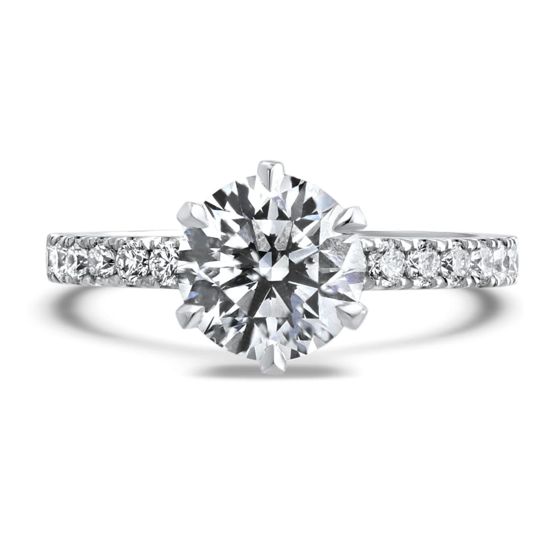 Everglow Diamond Solitaire Engagement Ring