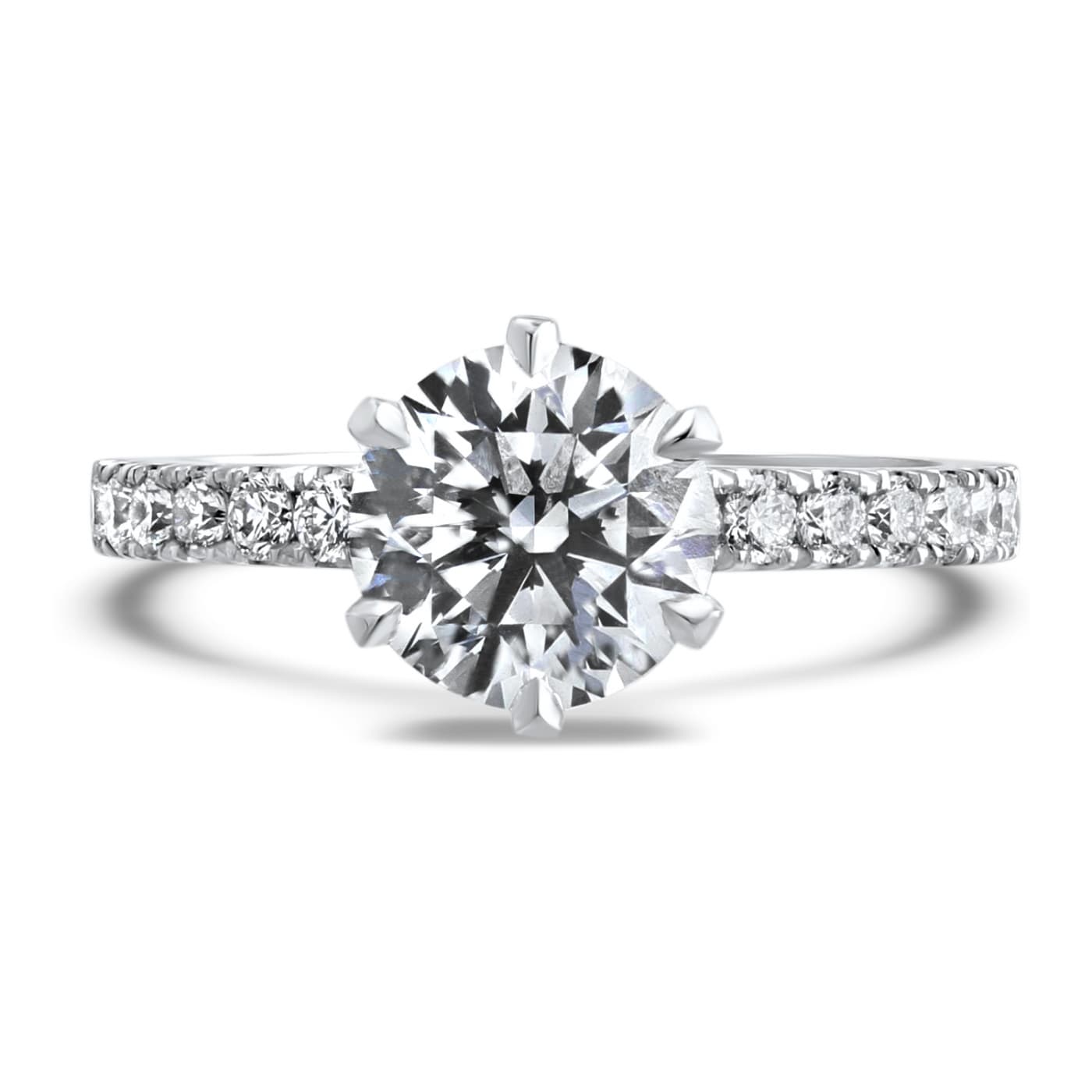 Everglow Diamond Solitaire Engagement Ring