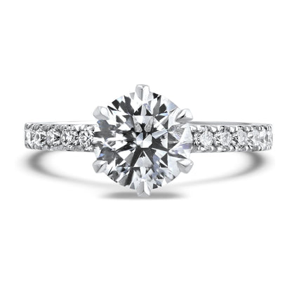 Everglow Diamond Solitaire Engagement Ring