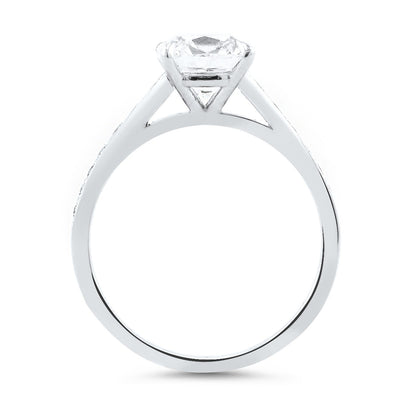 Everglow Cushion Cut Diamond Engagement Ring