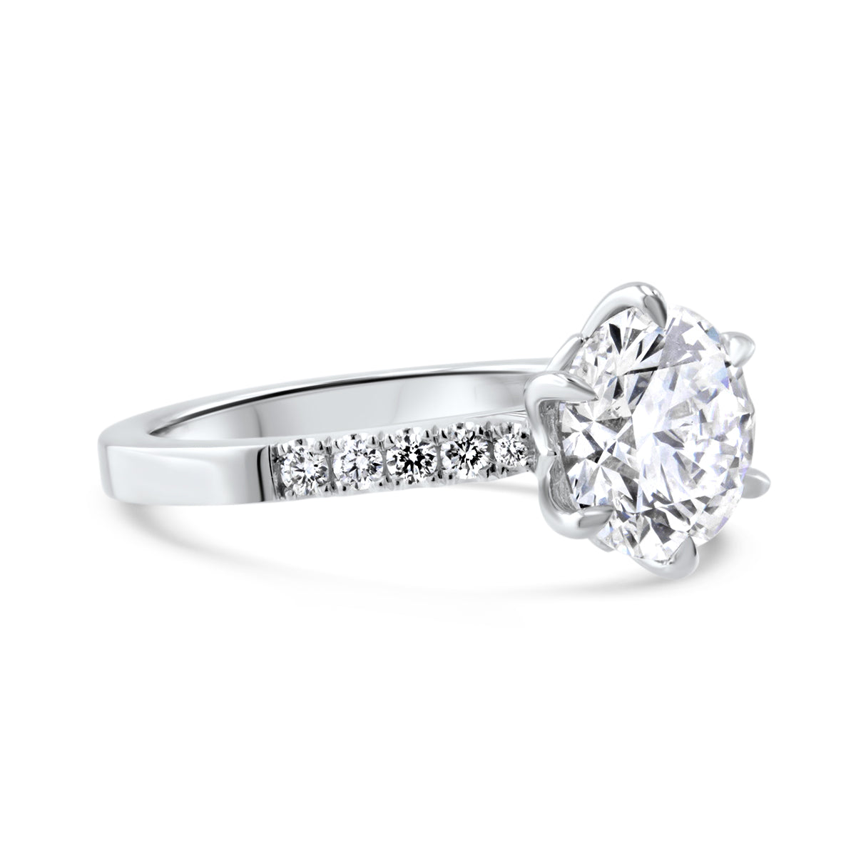 Everglow Diamond Solitaire Engagement Ring