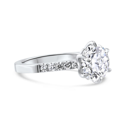 Everglow Diamond Solitaire Engagement Ring