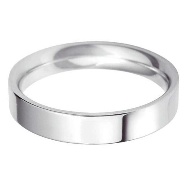 Flat Court Wedding Ring