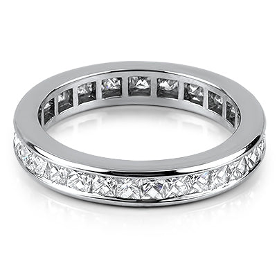 French Cut Diamond Eternity Ring