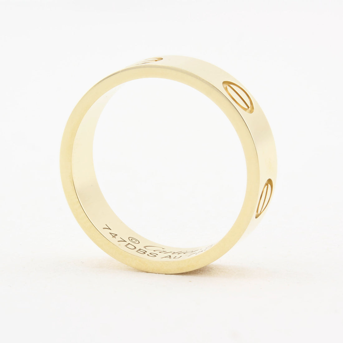 Cartier Yellow Gold Classic Love Ring - Size 55