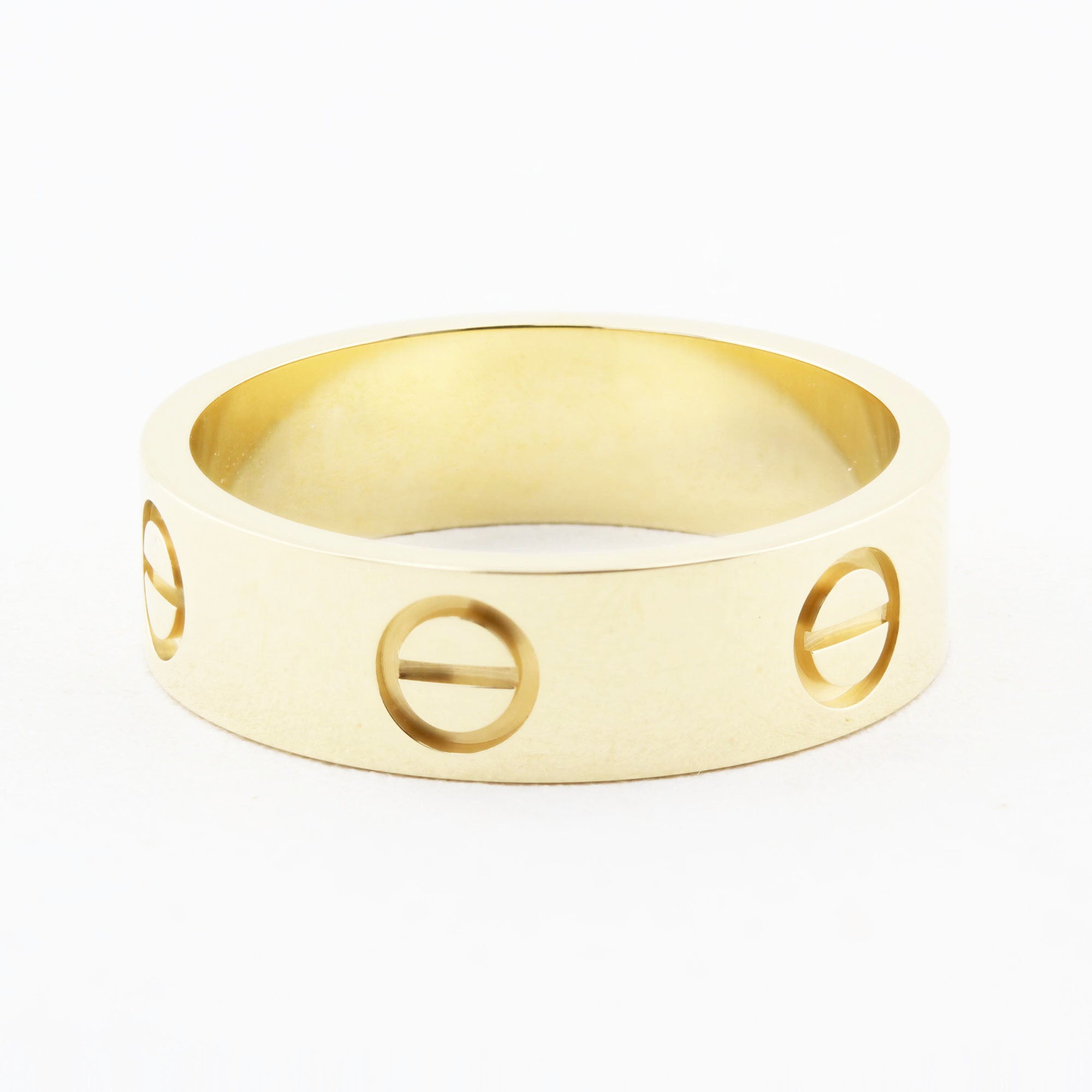 Cartier Yellow Gold Classic Love Ring - Size 55