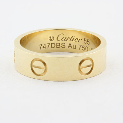 Cartier Yellow Gold Classic Love Ring - Size 55
