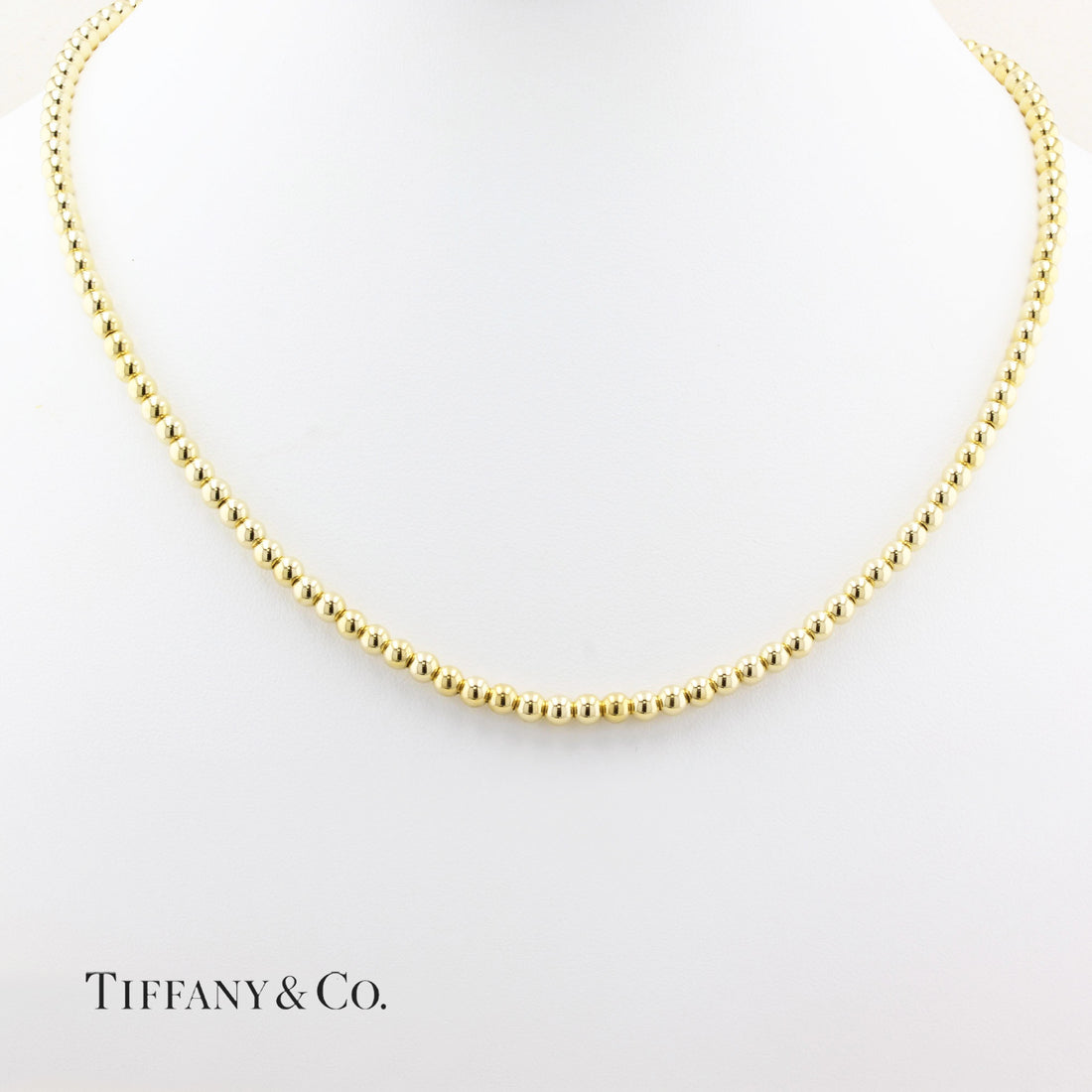 Vintage Tiffany &amp; Co Mini Bead Necklace