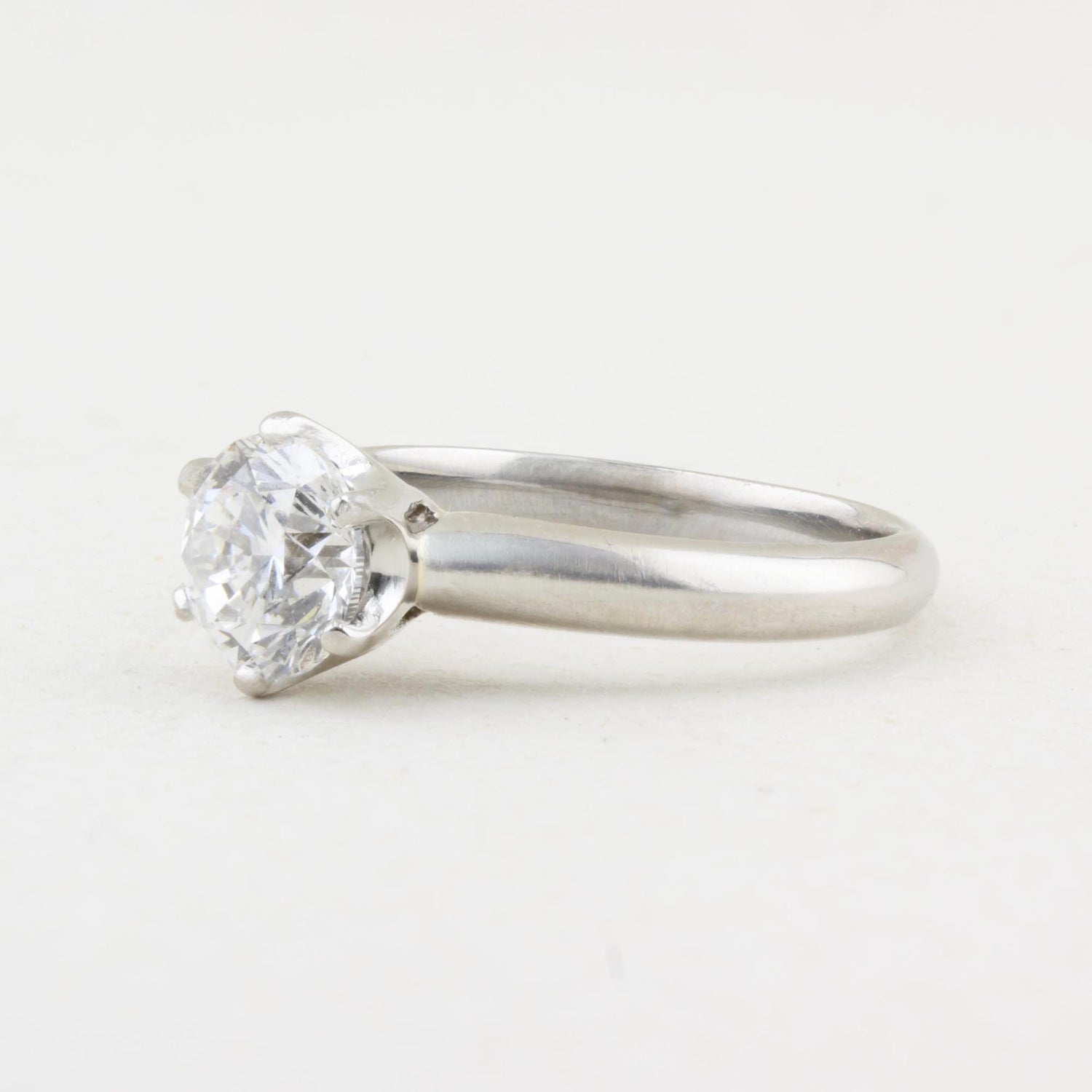 1.27ct Round Diamond Solitaire Ring