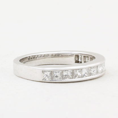 1.05ct Princess Cut Channel Set Eternity Ring