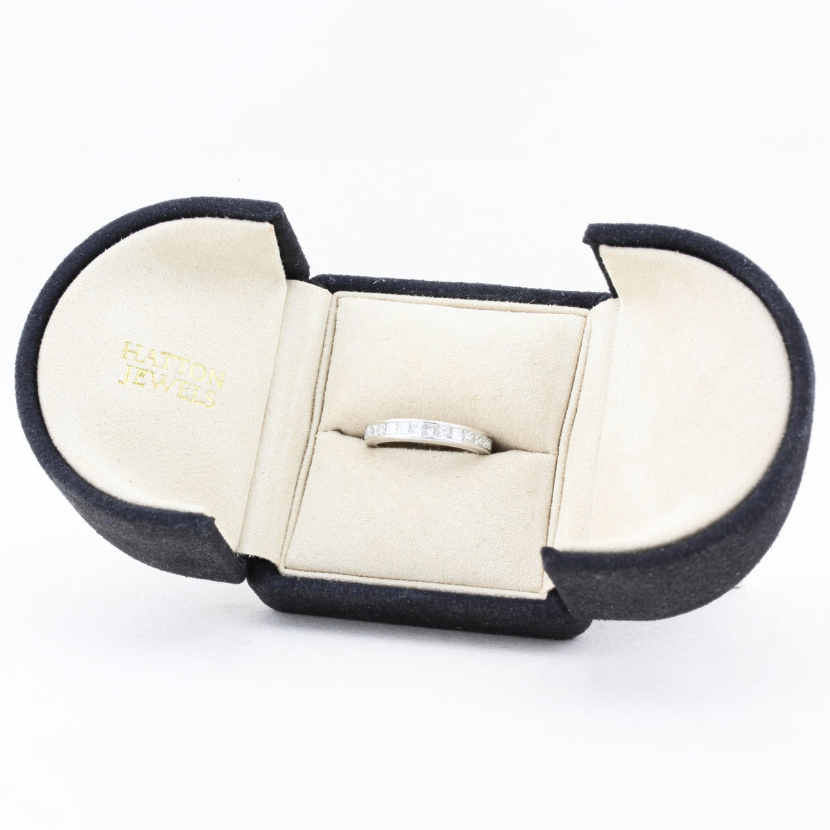 1.05ct Princess Cut Channel Set Eternity Ring