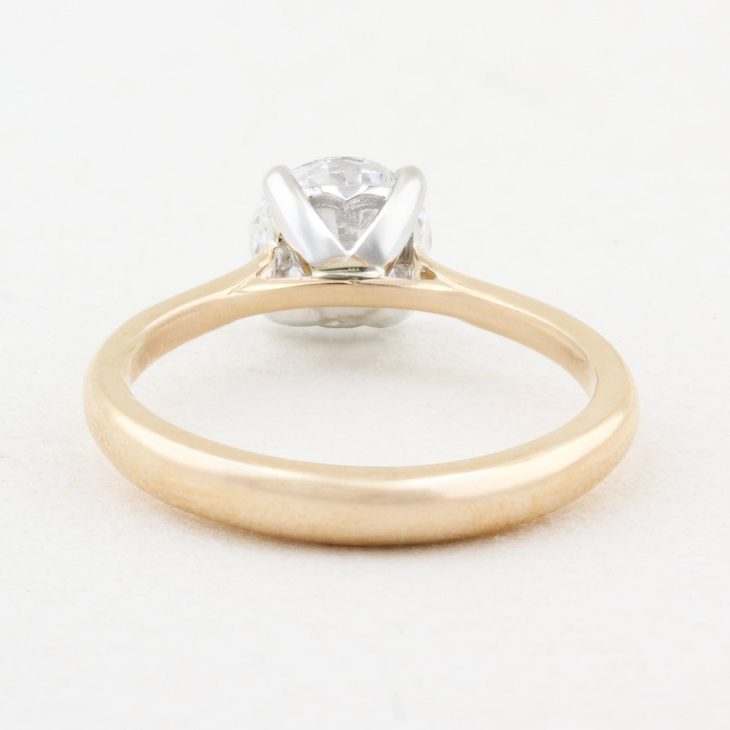 1.16ct Rose Gold Diamond Solitaire Ring