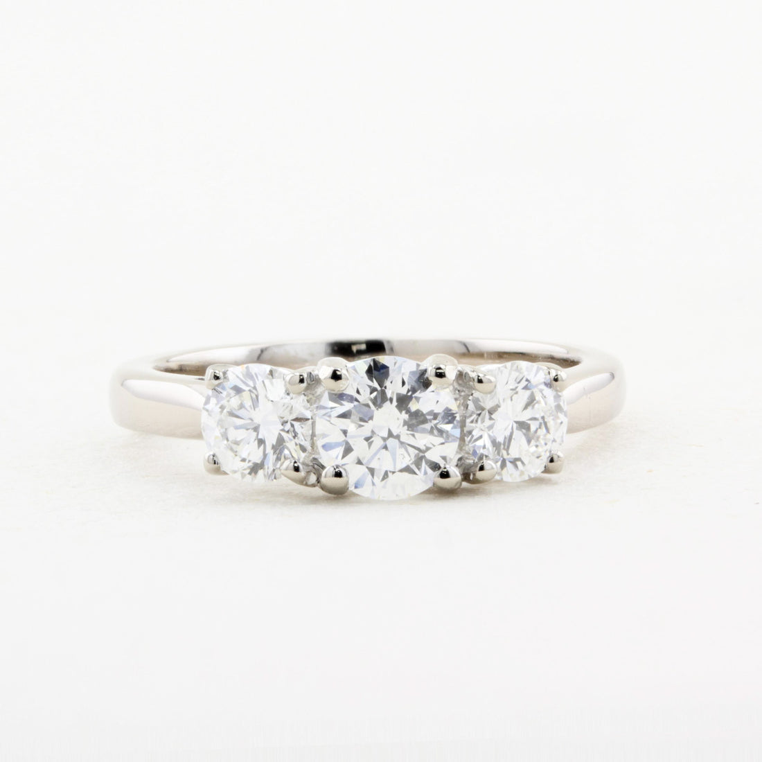 1.00ct Diamond Three Stone Ring