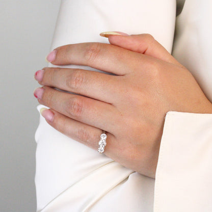 1.00ct Diamond Three Stone Ring
