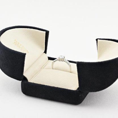 Vintage 0.45ct Old Cut Diamond Solitaire Ring