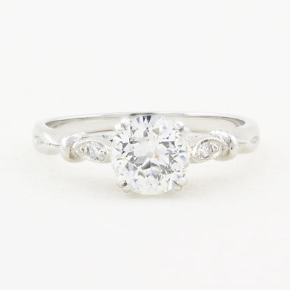 0.75ct Old Cut Diamond Engagement Ring