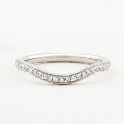 Diamond Curved Eternity Ring