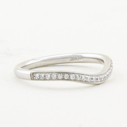 Diamond Curved Eternity Ring