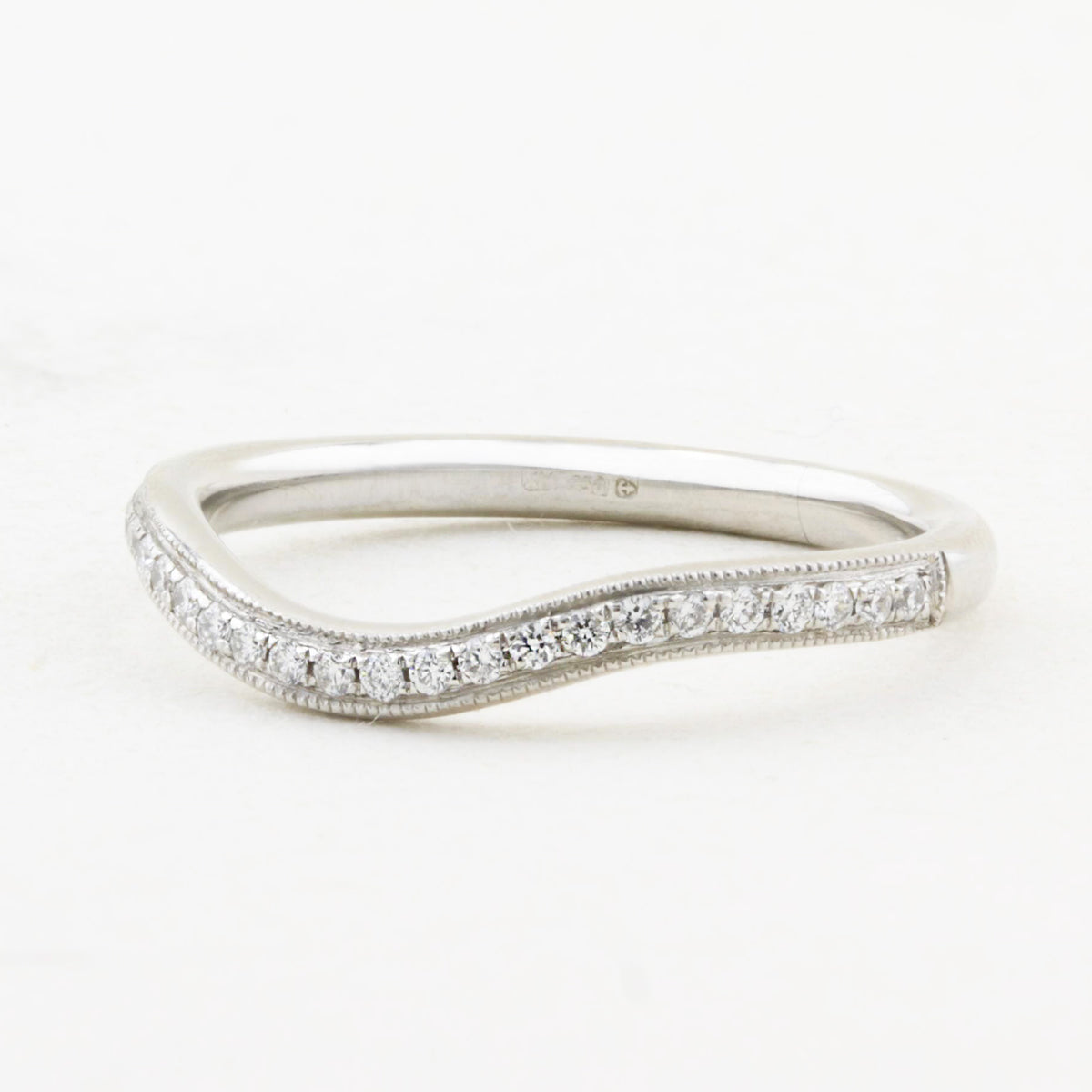 Diamond Curved Eternity Ring