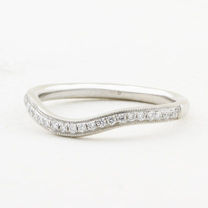 Diamond Curved Eternity Ring