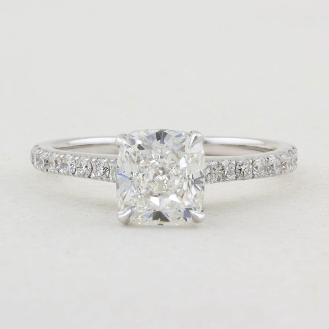 1.82ct Cushion Cut Diamond Ring