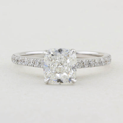 1.82ct Cushion Cut Diamond Ring