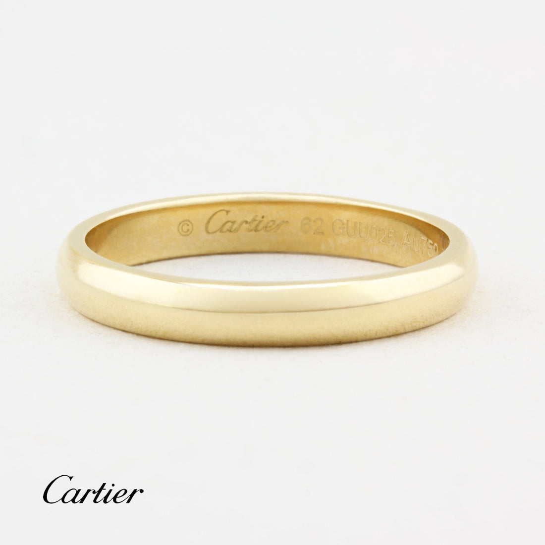 Cartier Yellow Gold Band Ring