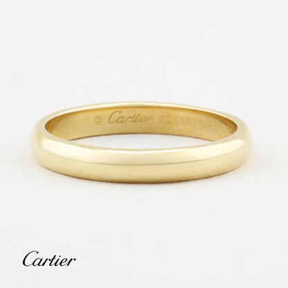 Cartier Yellow Gold Band Ring