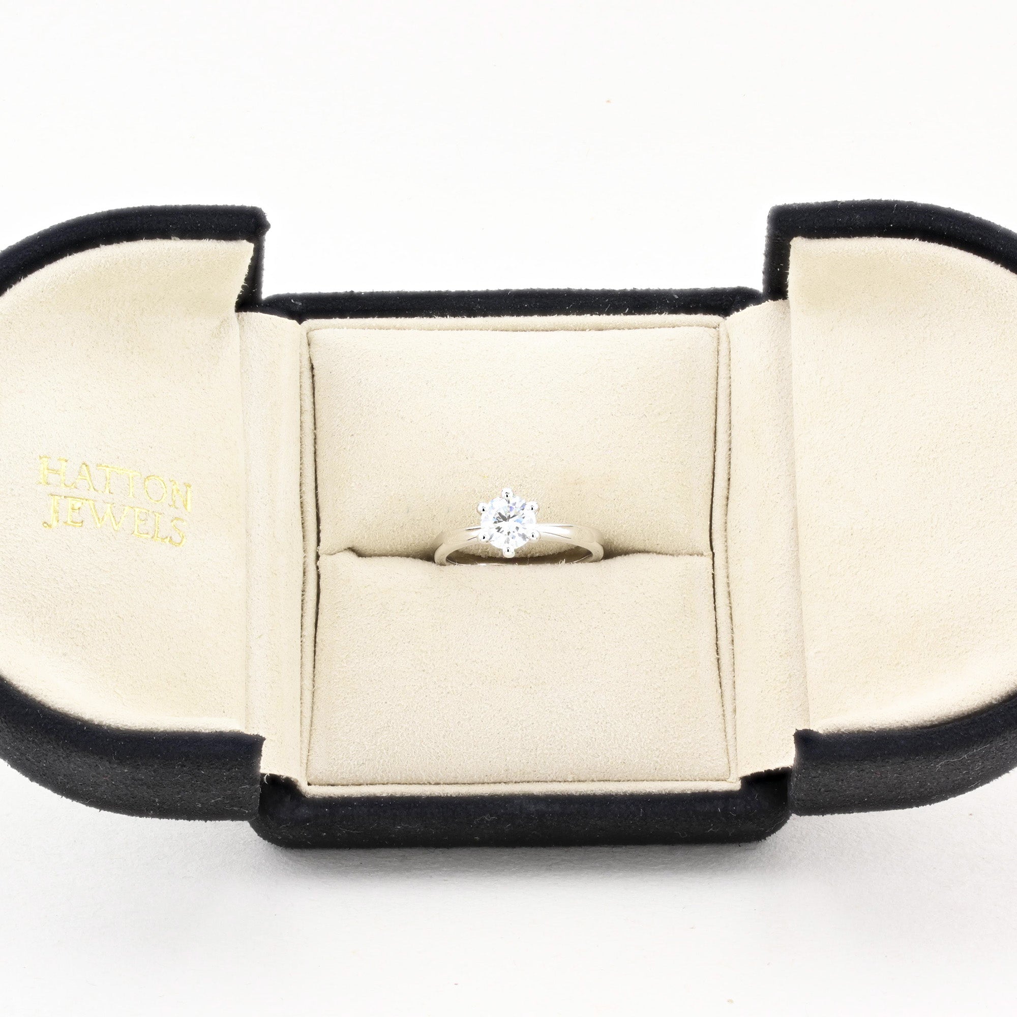 0.70ct Diamond Solitaire Engagement Ring