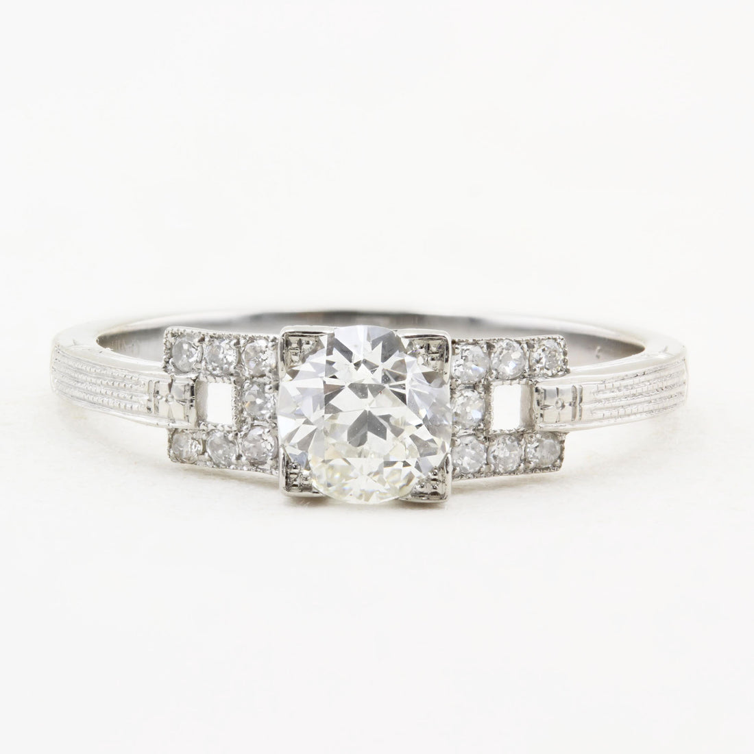 Vintage Art Deco Style Diamond Ring
