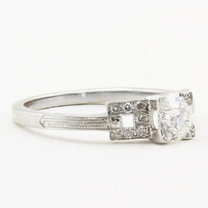 Vintage Art Deco Style Diamond Ring