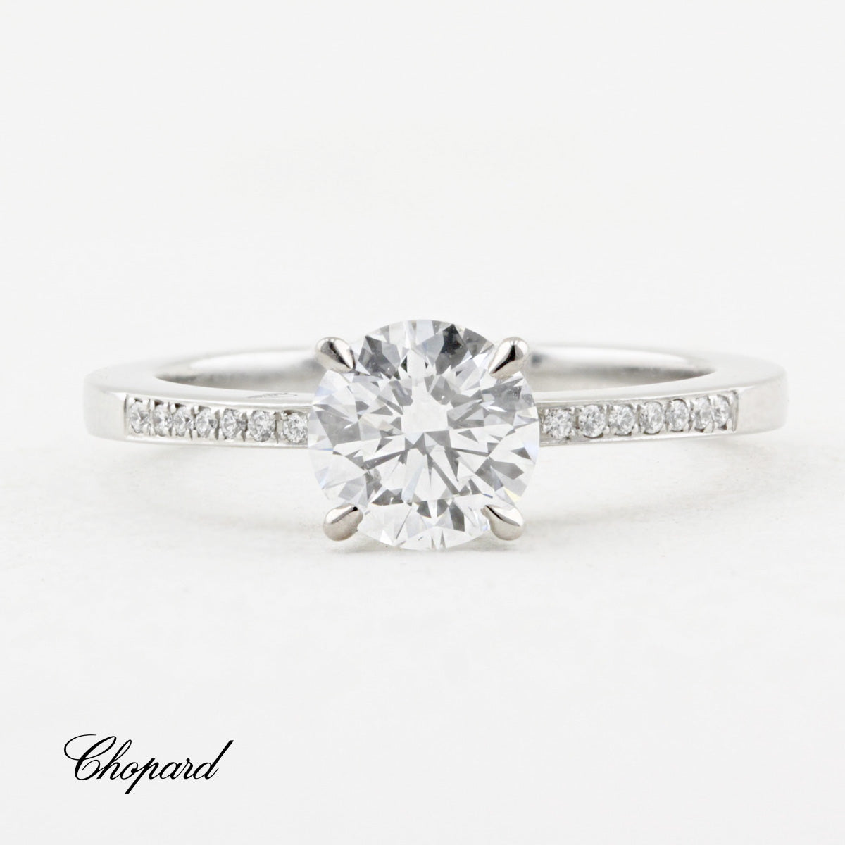 Chopard 1.04ct Diamond Solitaire Engagement Ring – Hatton Jewels